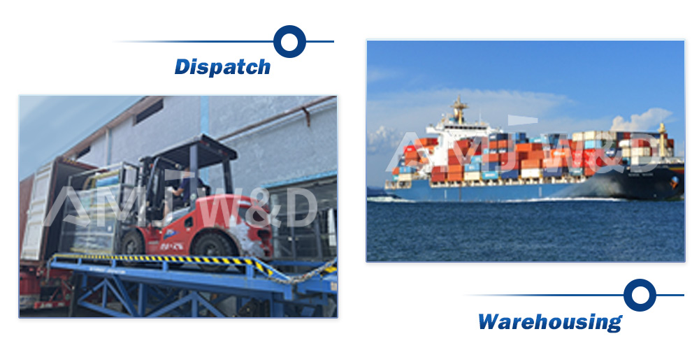 Dispatch and warehousing process