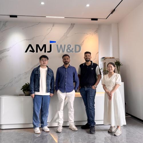 Kenyan Client Visits AMJ Factory for Inspection, Finalizes Window and Door Project Partnership