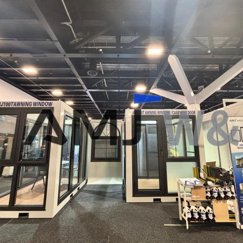 AMJ Showcases Aluminum Windows and Doors at Sydney Building Exhibition