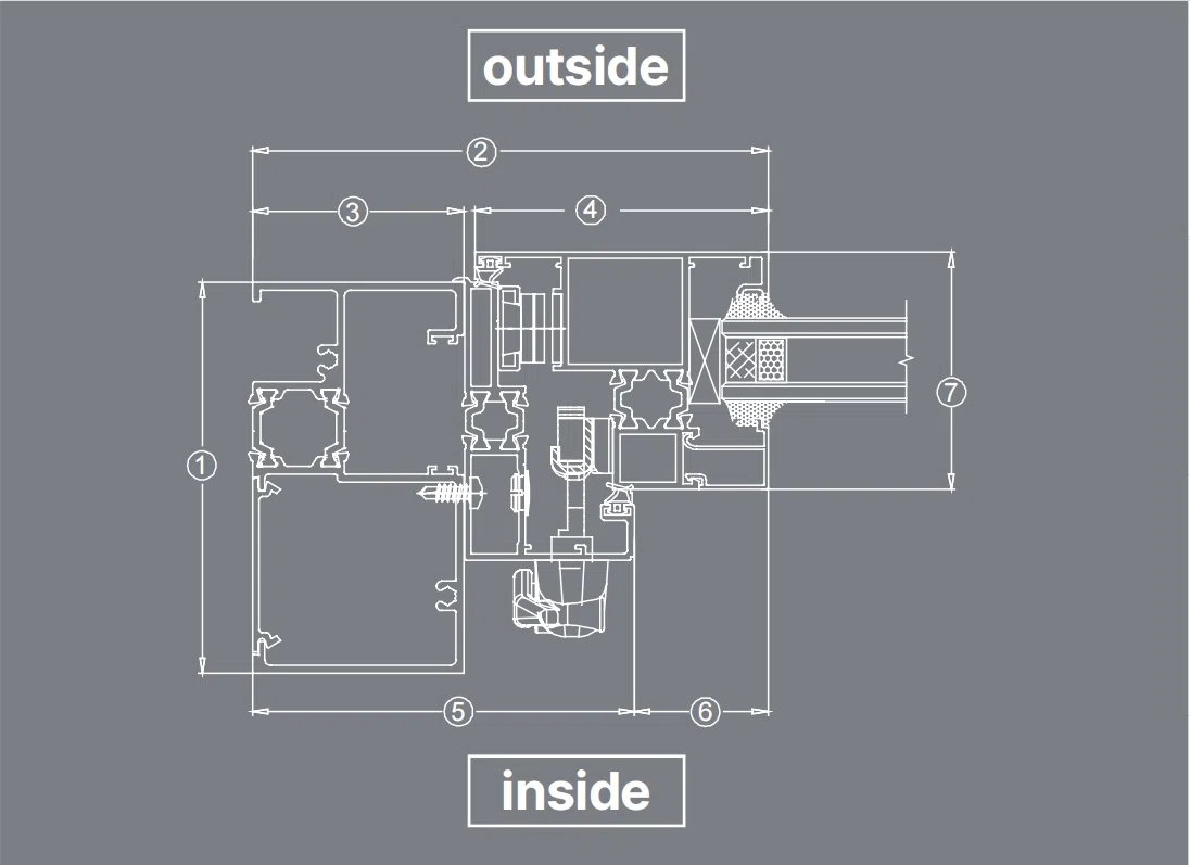 AMJ 100T Series Awning Window