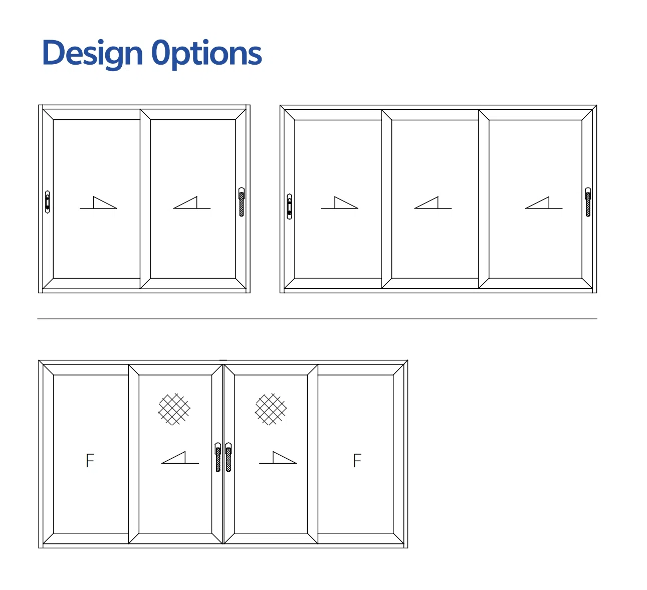 AMJ 127T Series Sliding Door