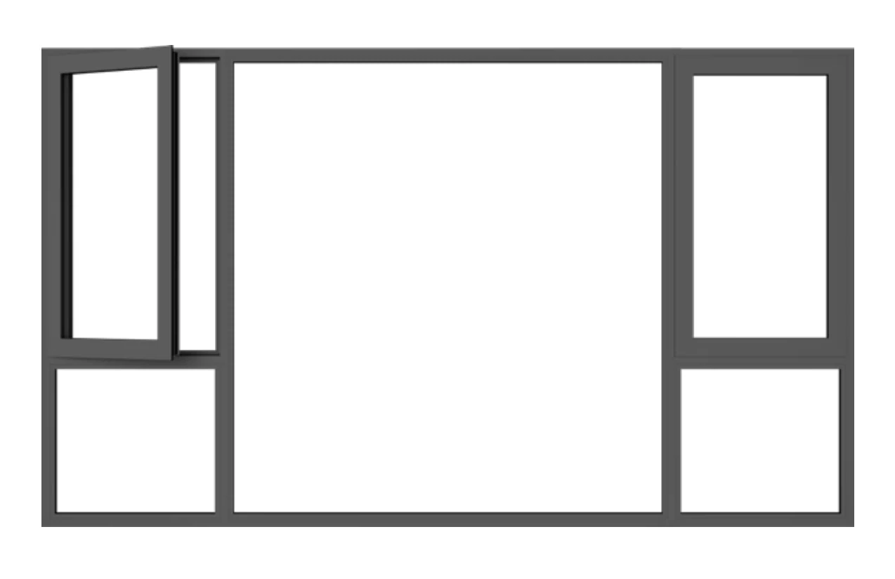 AMJ 78T Series Tilt & Turn Window