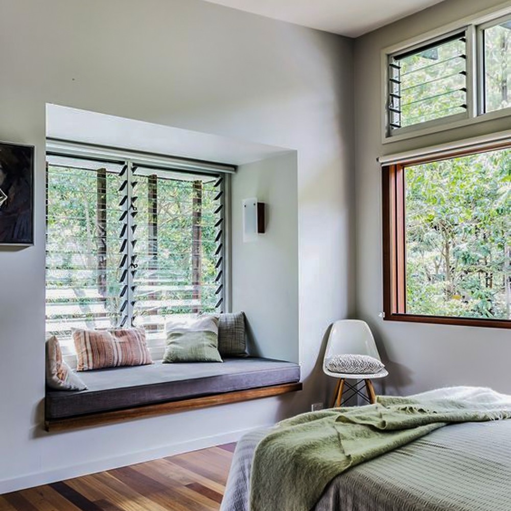 AMJ 80 Series Glass Louver