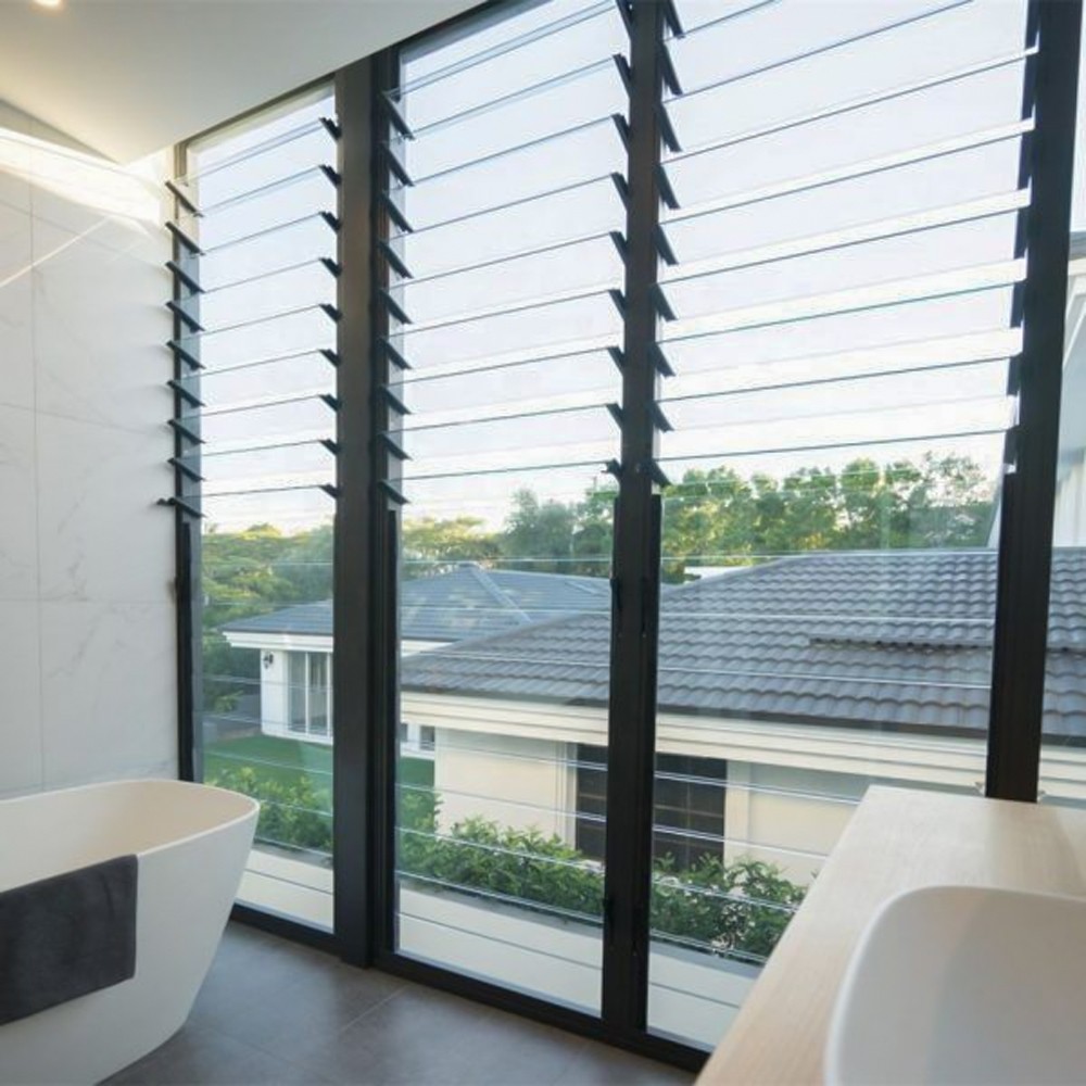 AMJ 80 Series Glass Louver
