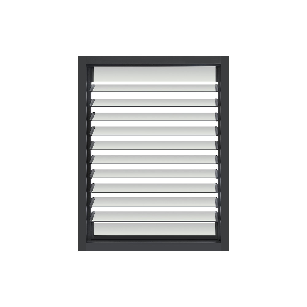 AMJ 80 Series Glass Louver