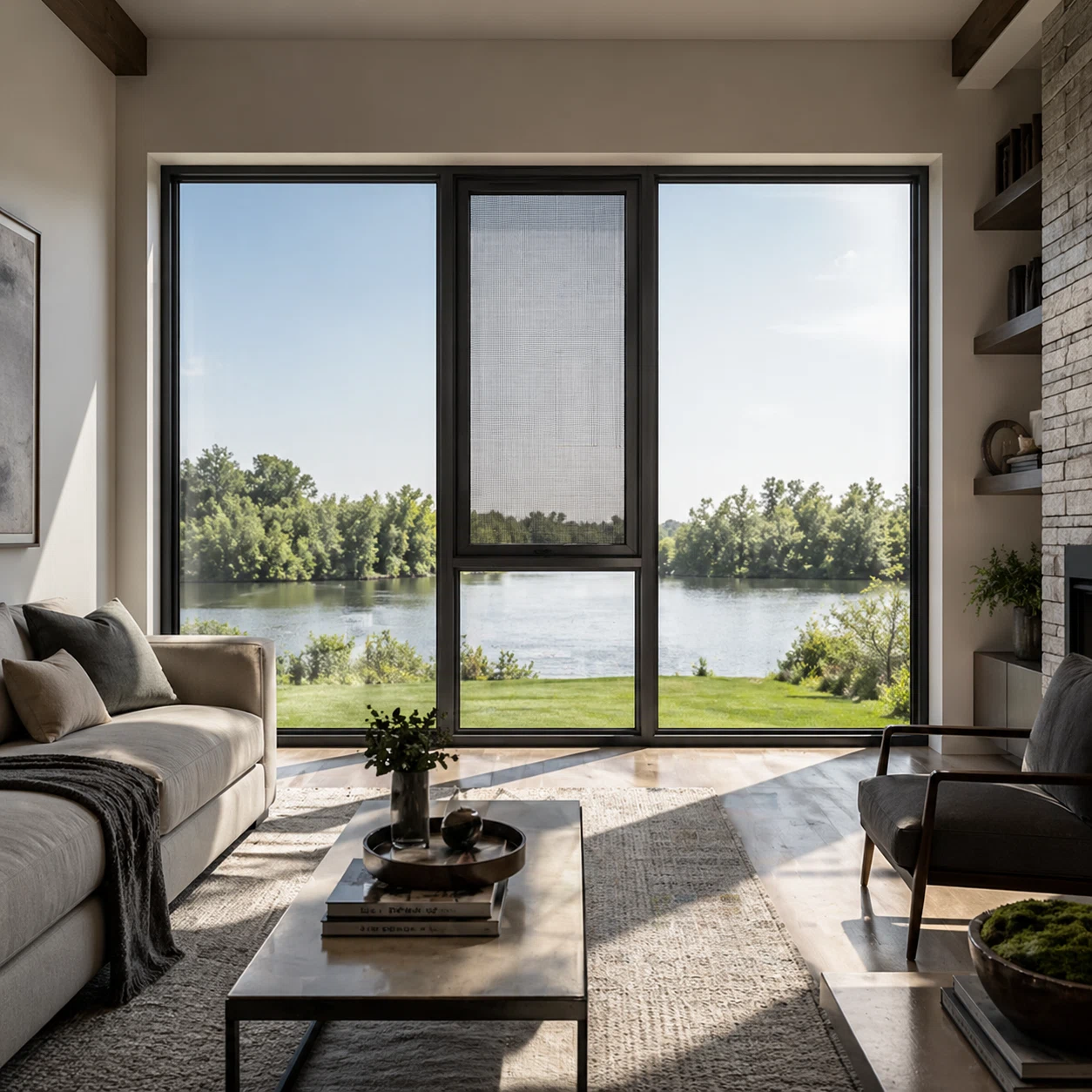 AMJ 150T Series Glass Wall