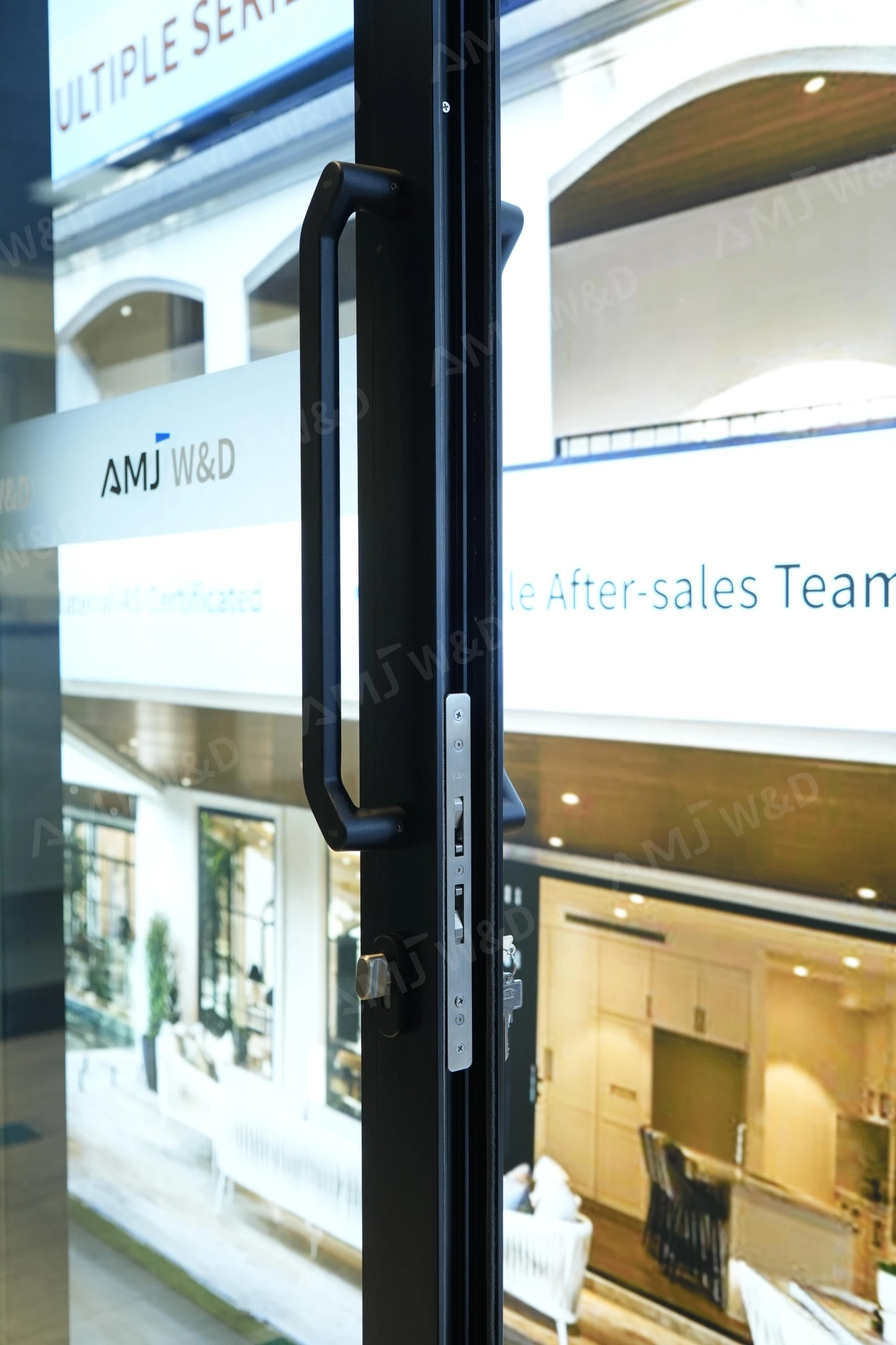 AMJ 150T Thermal Break Three-Track Sliding Door