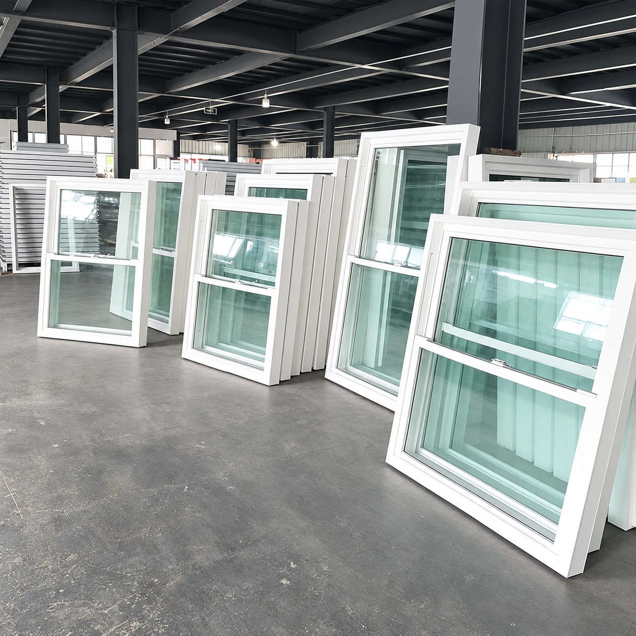 UPVC Single Hung Windows
