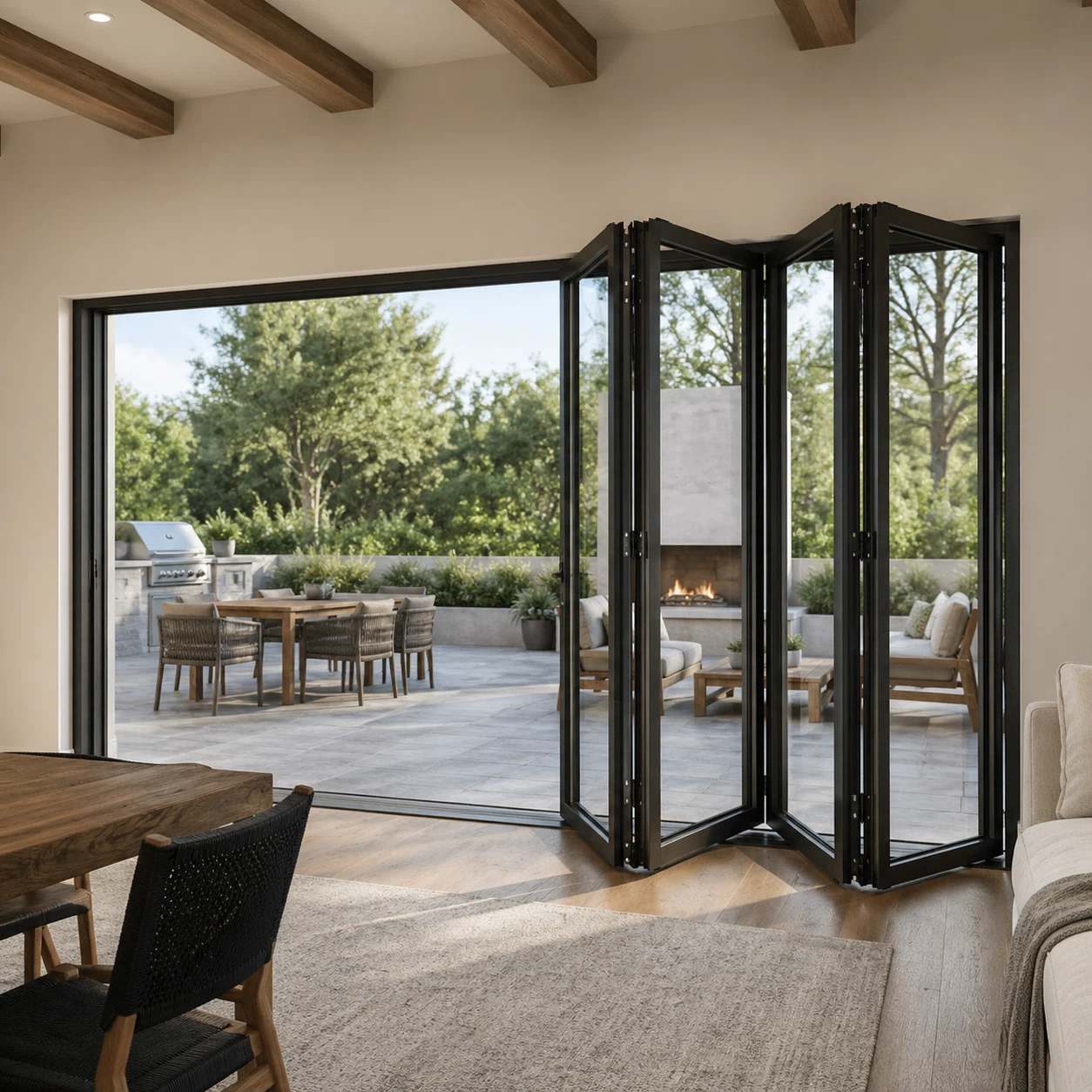 Extra-Tall Top-Hung Thermal Break Bifold Door