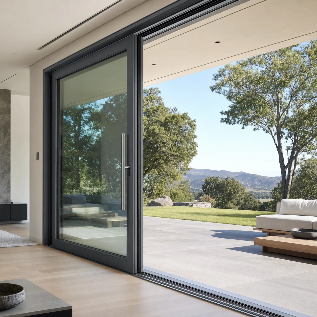 Heavy-Duty Thermal Break Lift and Slide Door