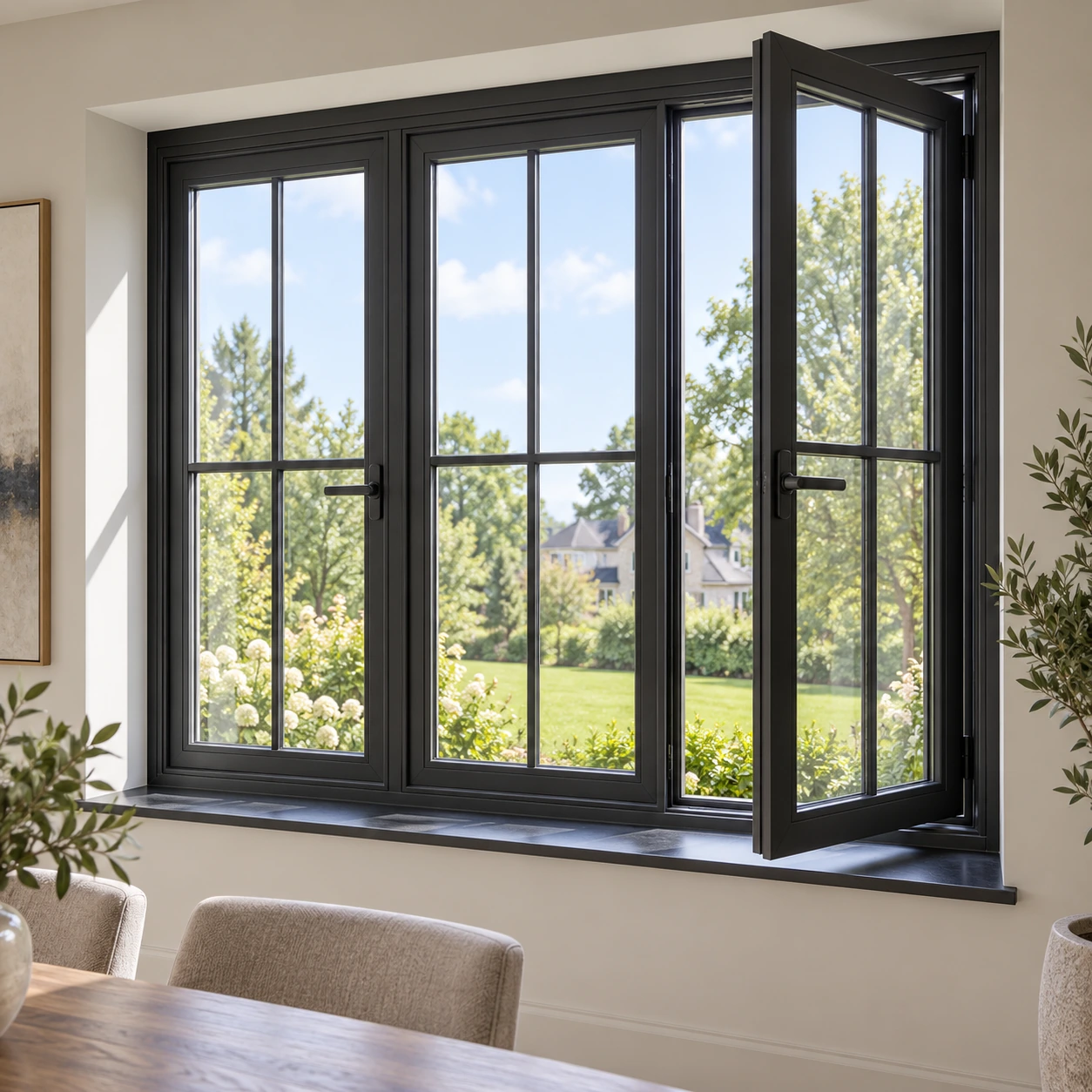 High-Insulation Aluminum Casement Window