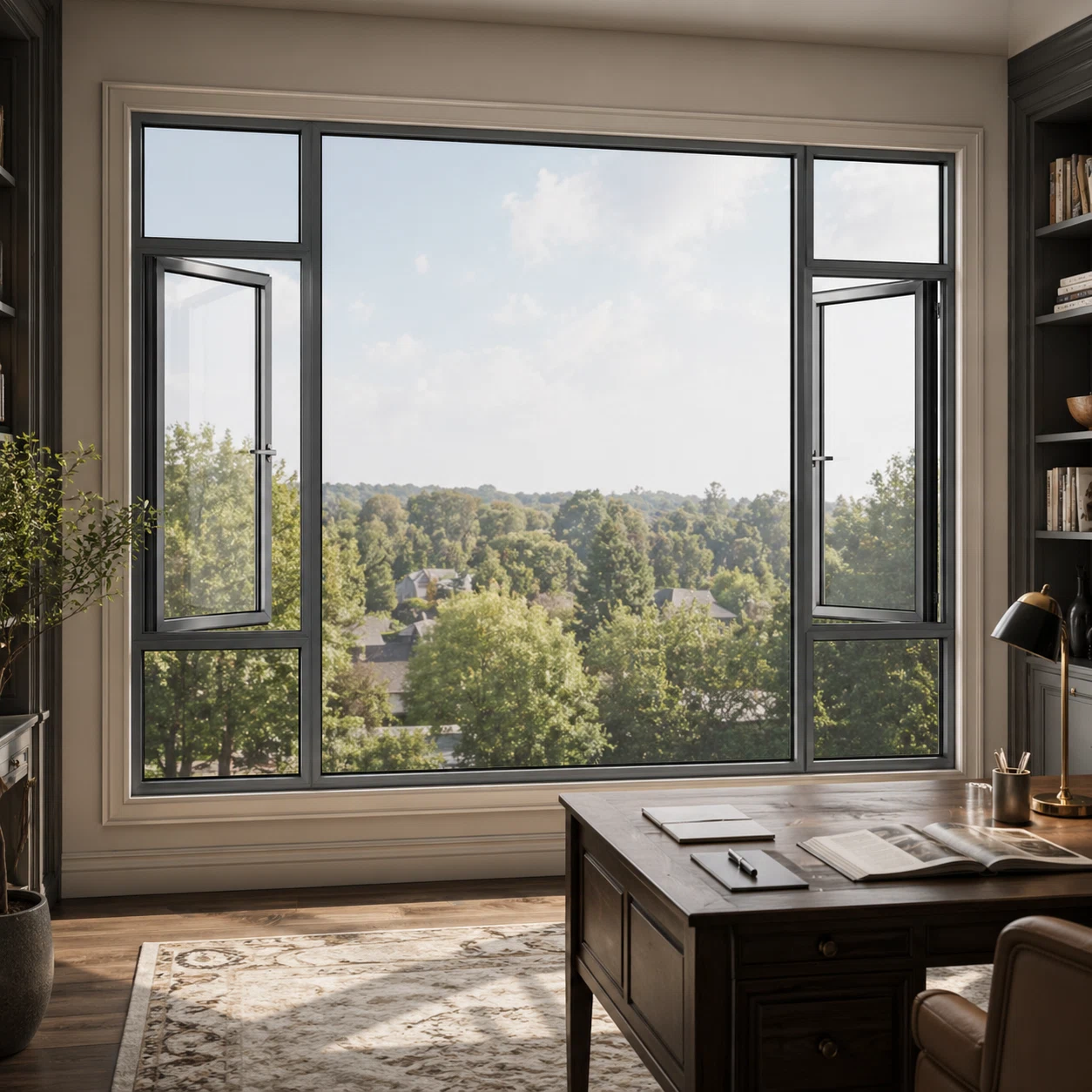 High-Insulation Aluminum Casement Window