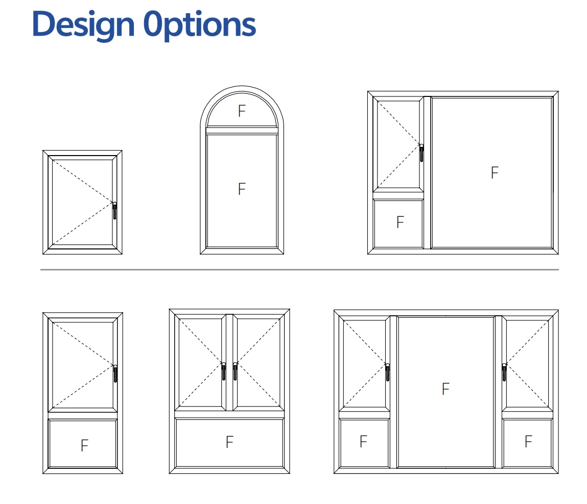 High-Insulation Aluminum Casement Window