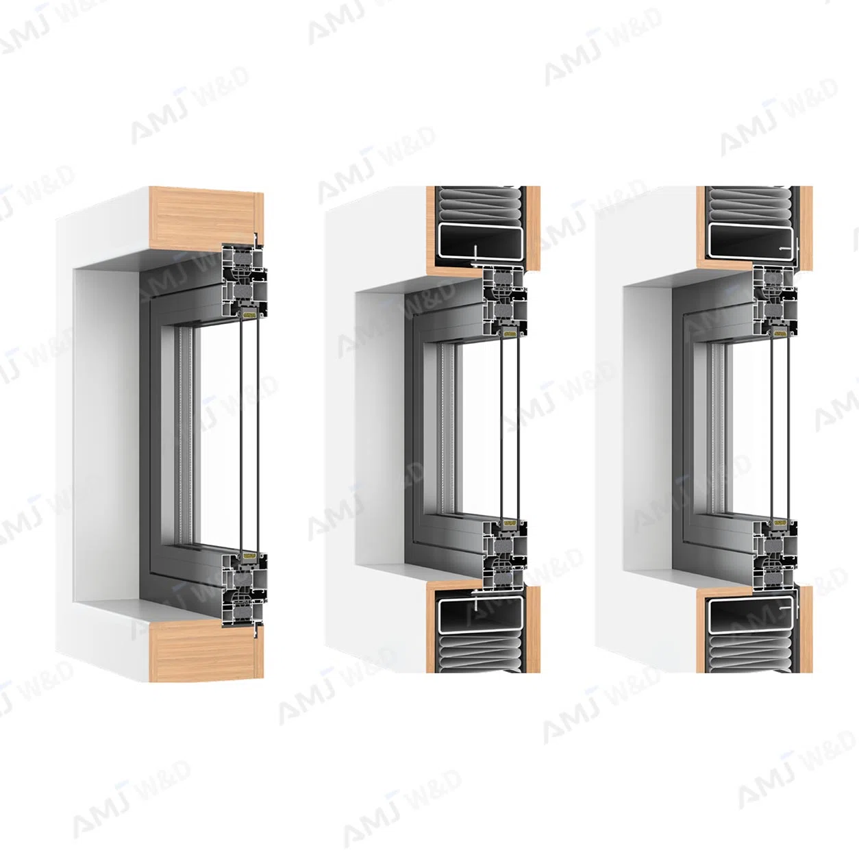 High-Insulation Aluminum Casement Window