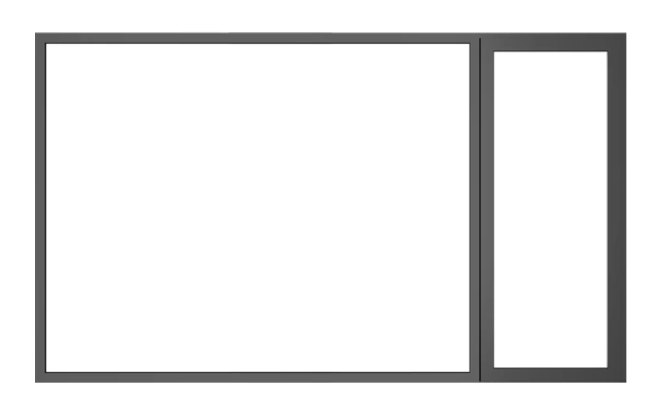 High-Insulation Aluminum Hinged Door