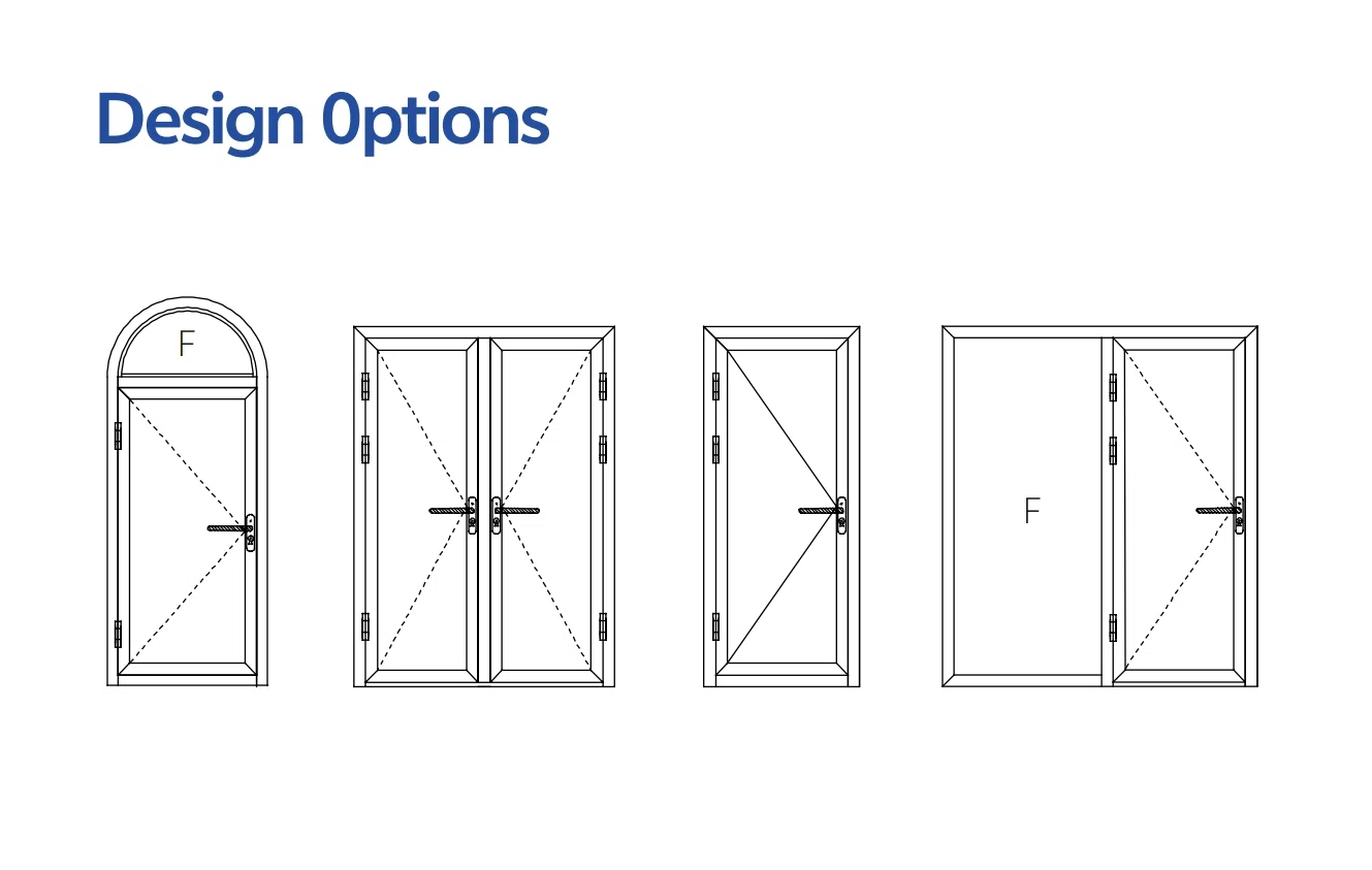 High-Insulation Aluminum Hinged Door