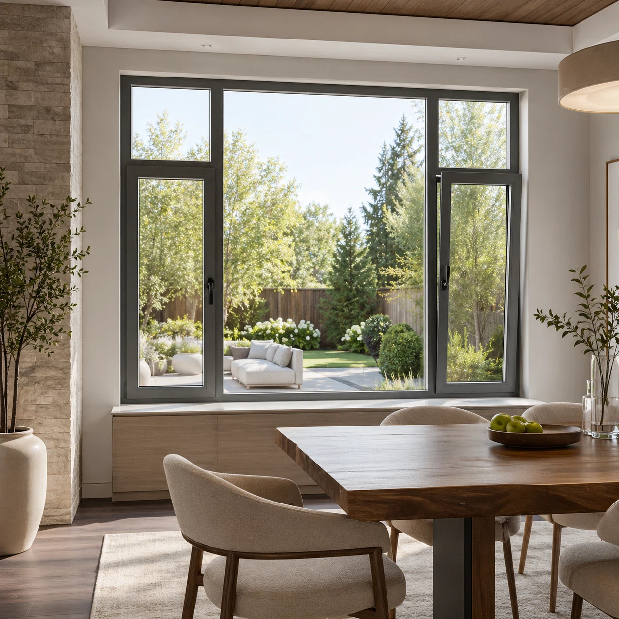 High-Insulation Aluminum Tilt & Turn Window