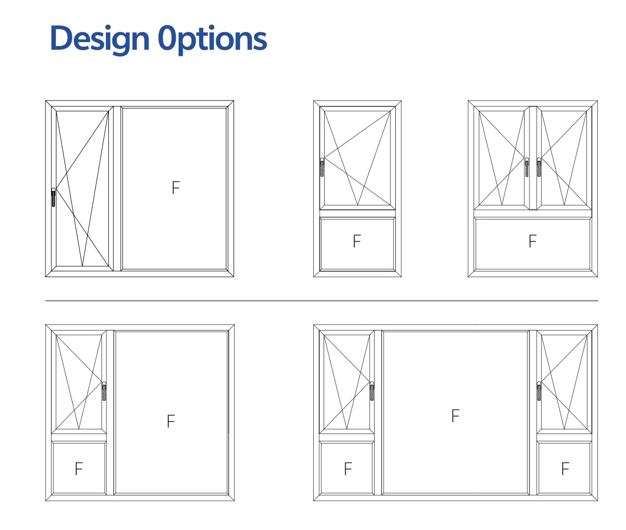 High-Insulation Aluminum Tilt & Turn Window