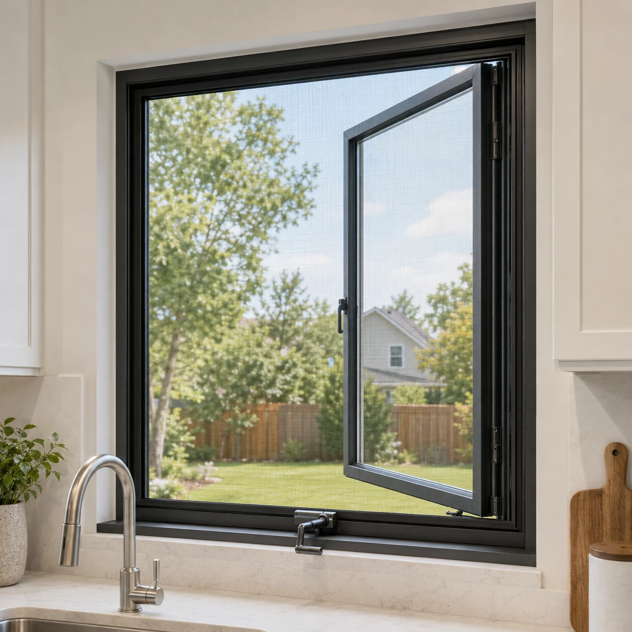 North American Crank-Out Casement Window