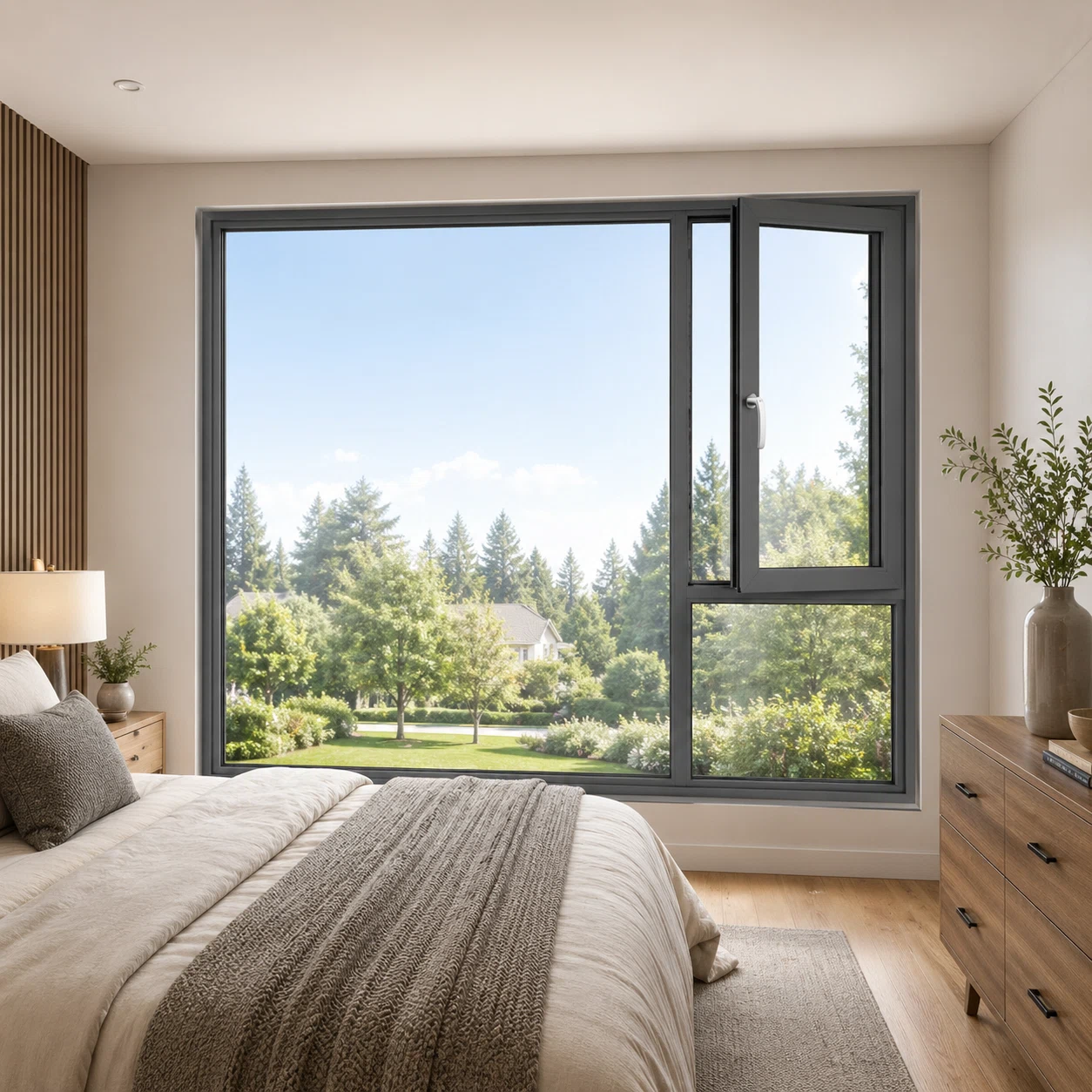 Standard Thermal Break Aluminum Tilt & Turn Window