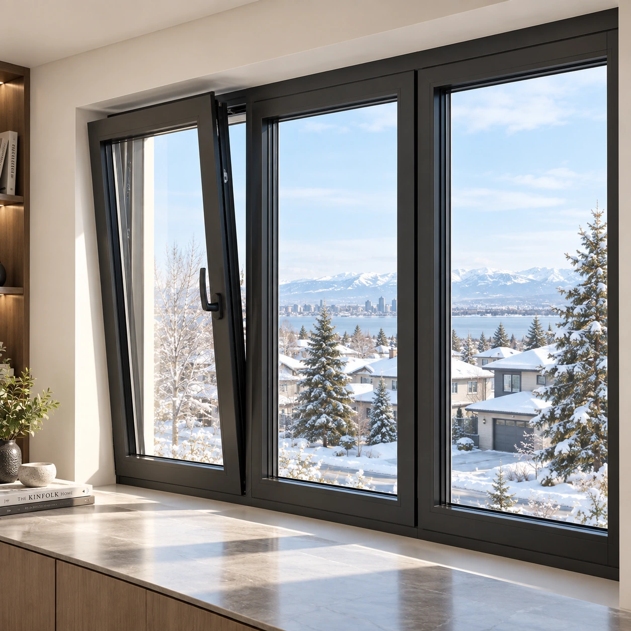 Standard Thermal Break Aluminum Tilt & Turn Window