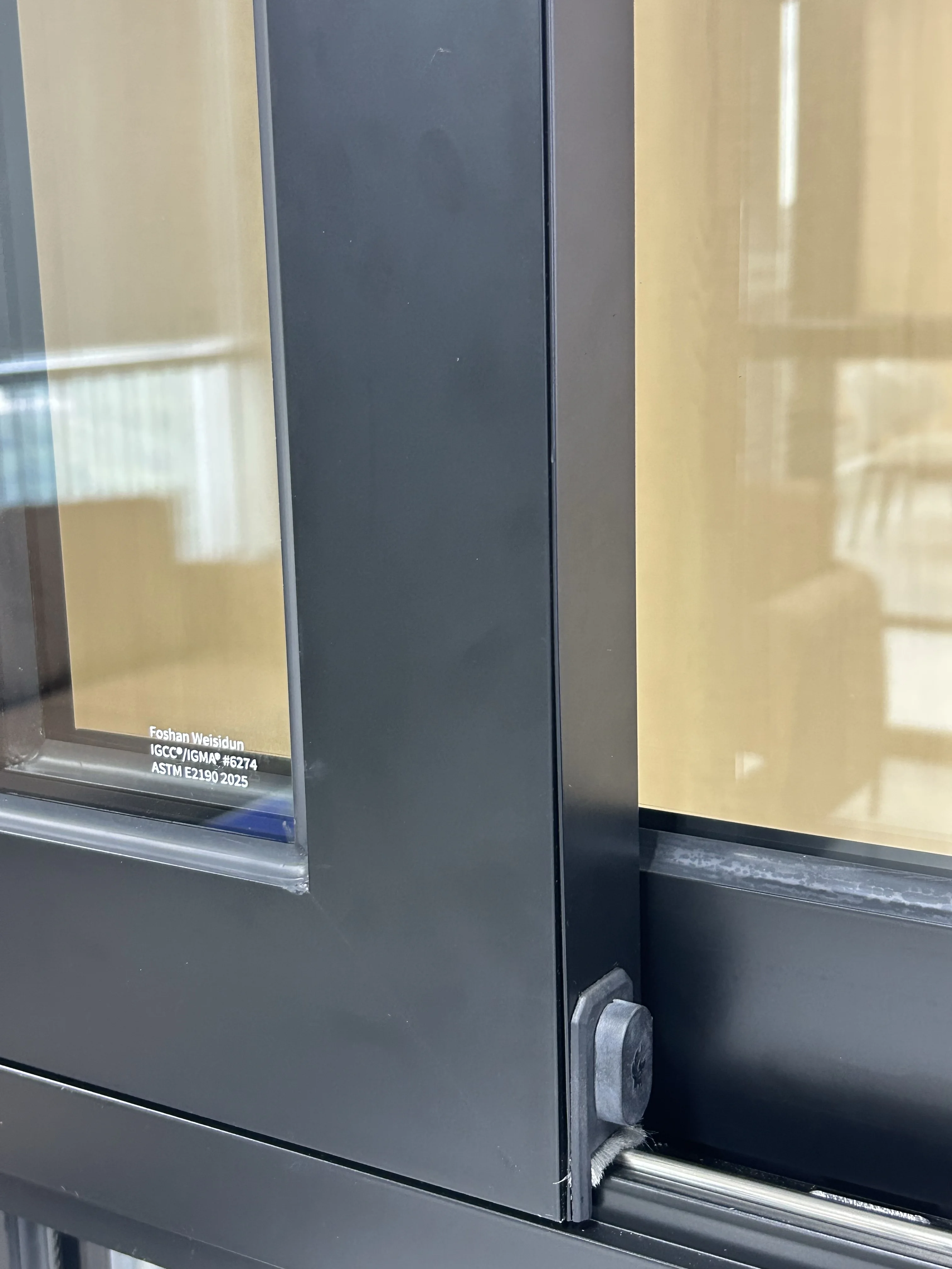 Standard Two-Track Aluminum Sliding Window