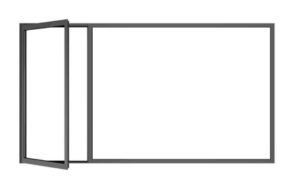 AMJ 67T Series Casement Door product frame diagram